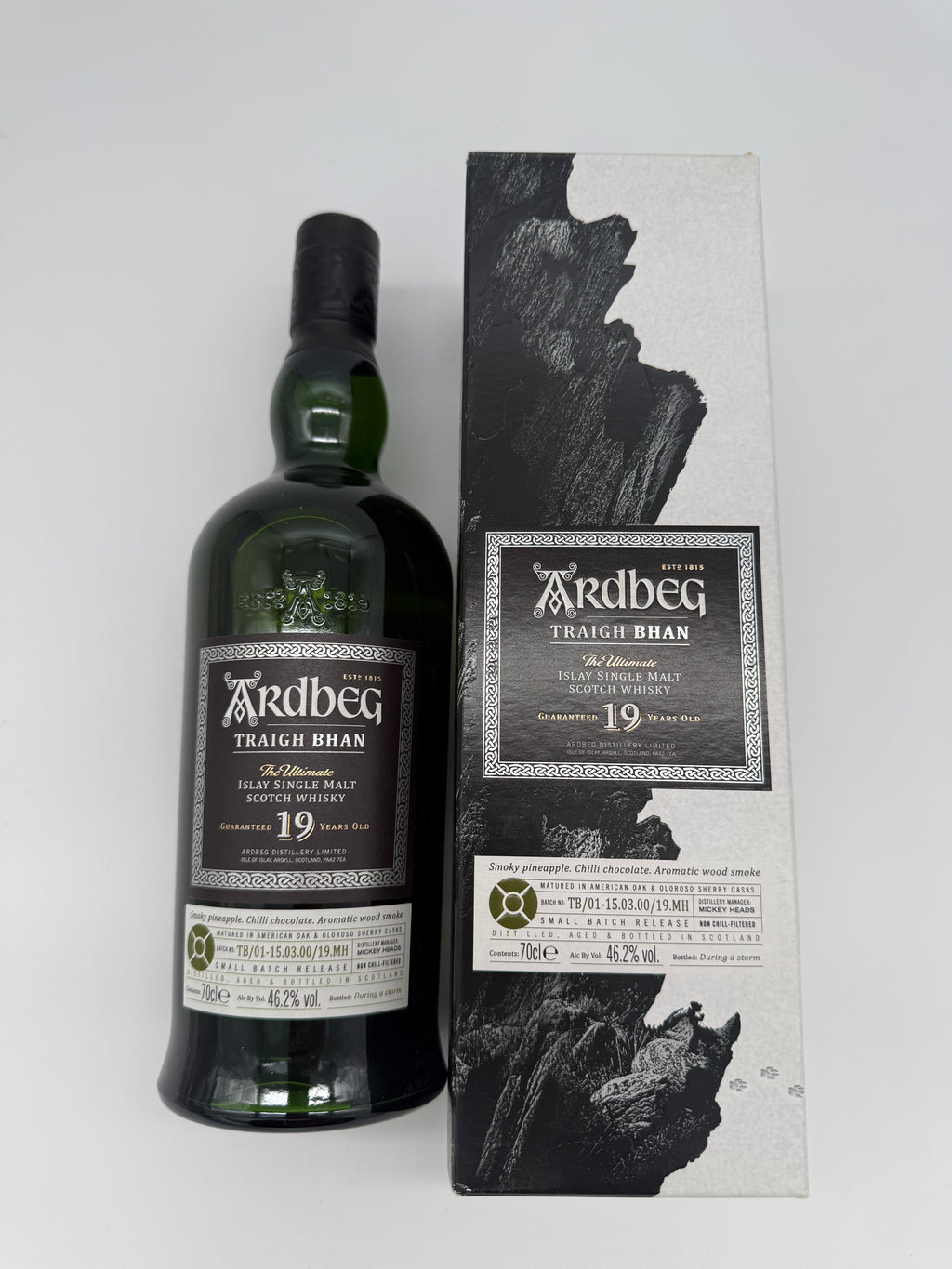 Ardbeg 19 Traigh Bhan First Edition - 2000 bottling, 2019 release - 700ml - 46.2% abv