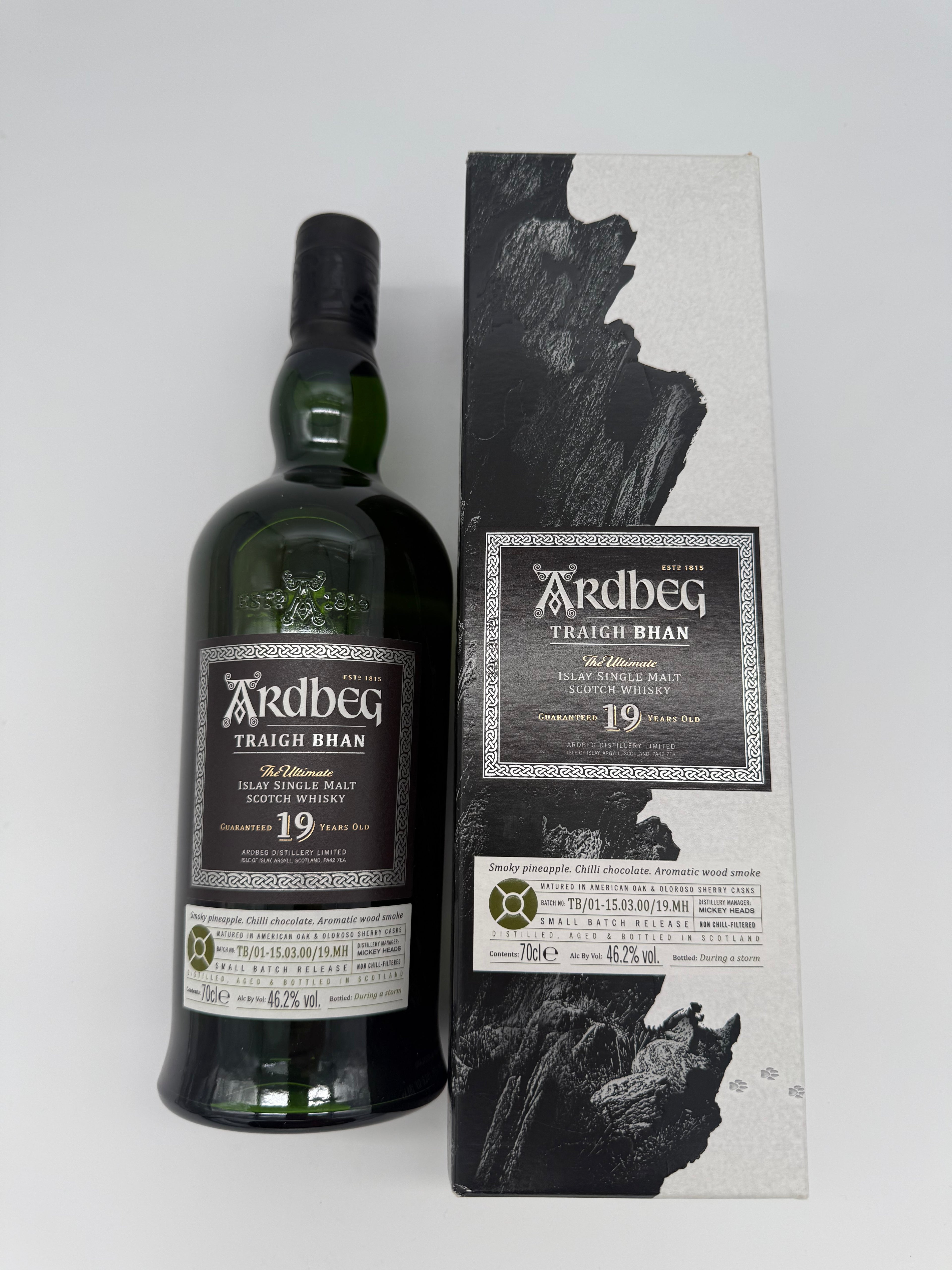 Ardbeg 19 Traigh Bhan First Edition - 2000 bottling, 2019 release - 700ml - 46.2% abv