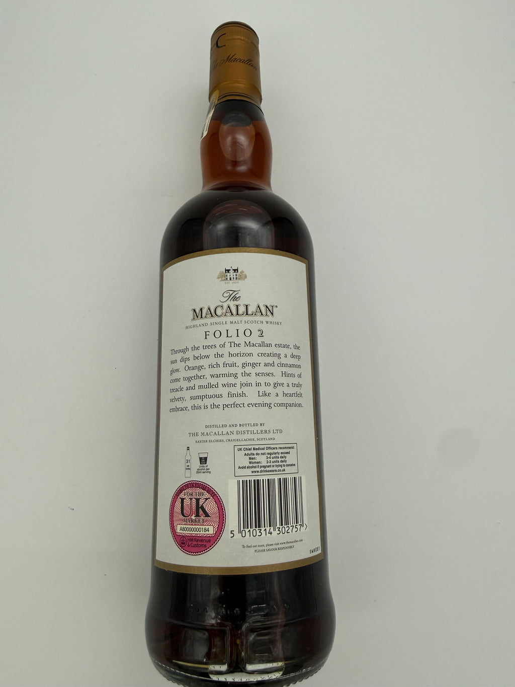 The MaCallan - The Archival Series Folio 2 - 700ml - 43% vol.
