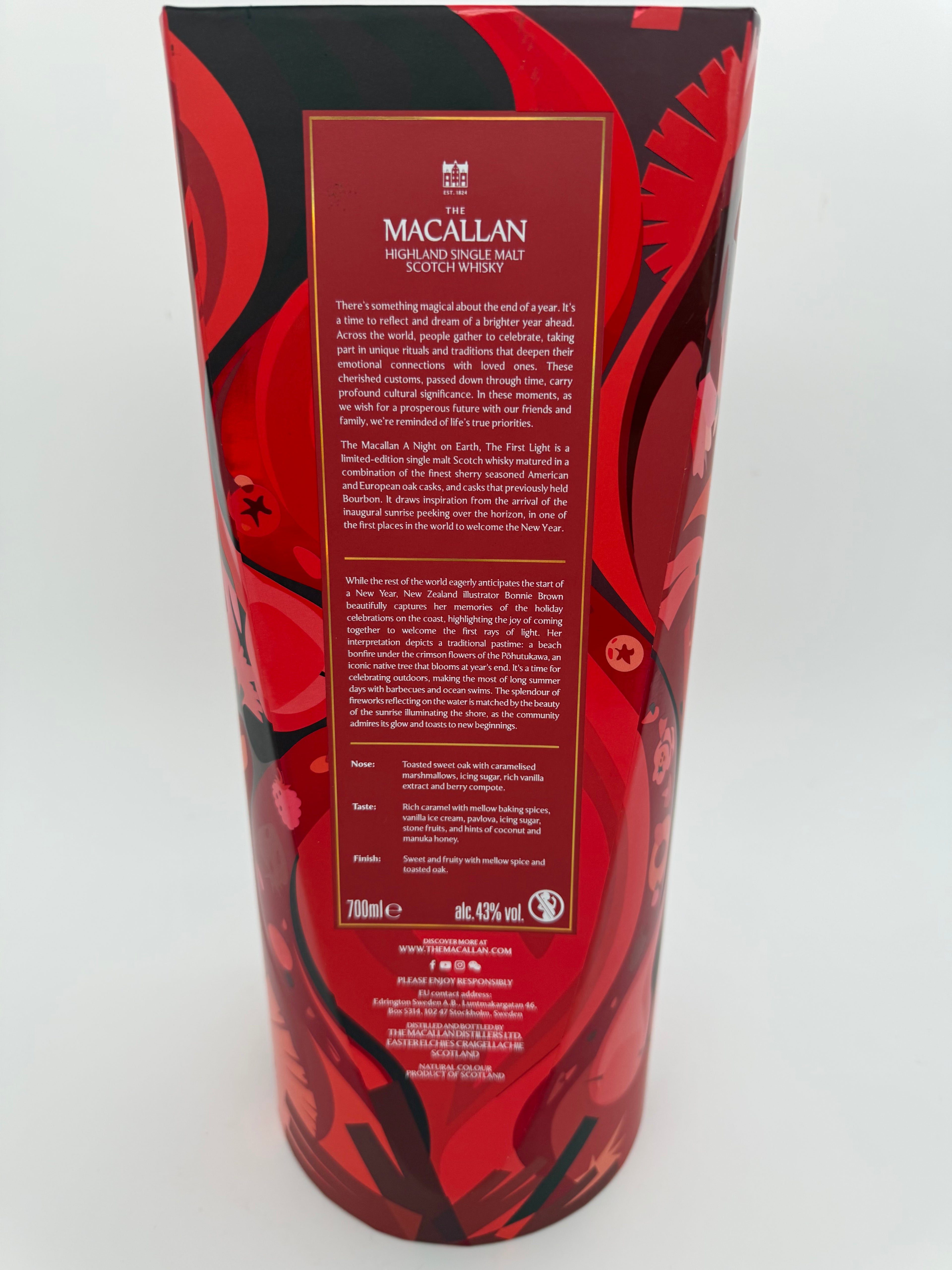 The Macallan 5 Bottle 'A Night On Earth Set' - Complete Set