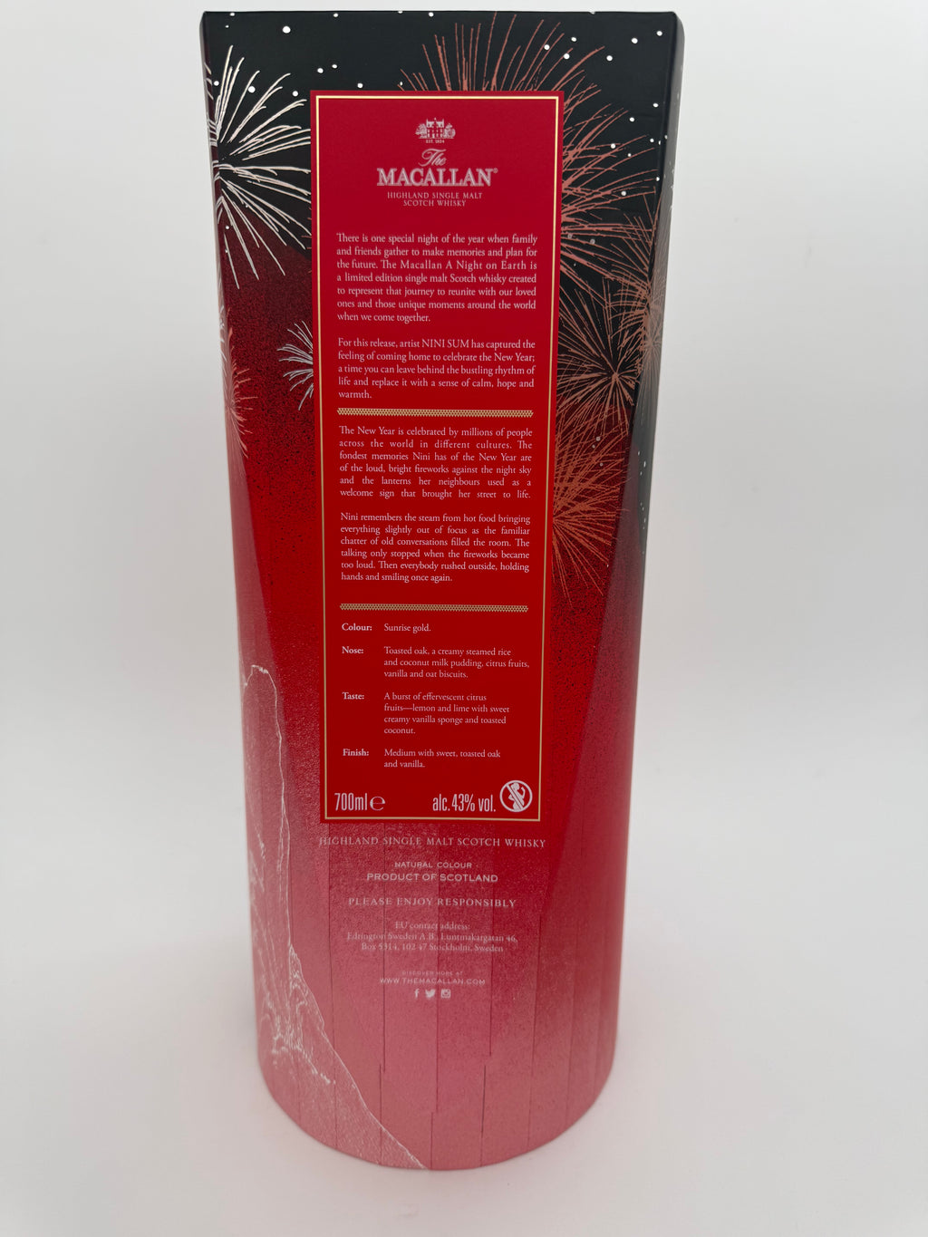 The Macallan 5 Bottle 'A Night On Earth Set' - Complete Set