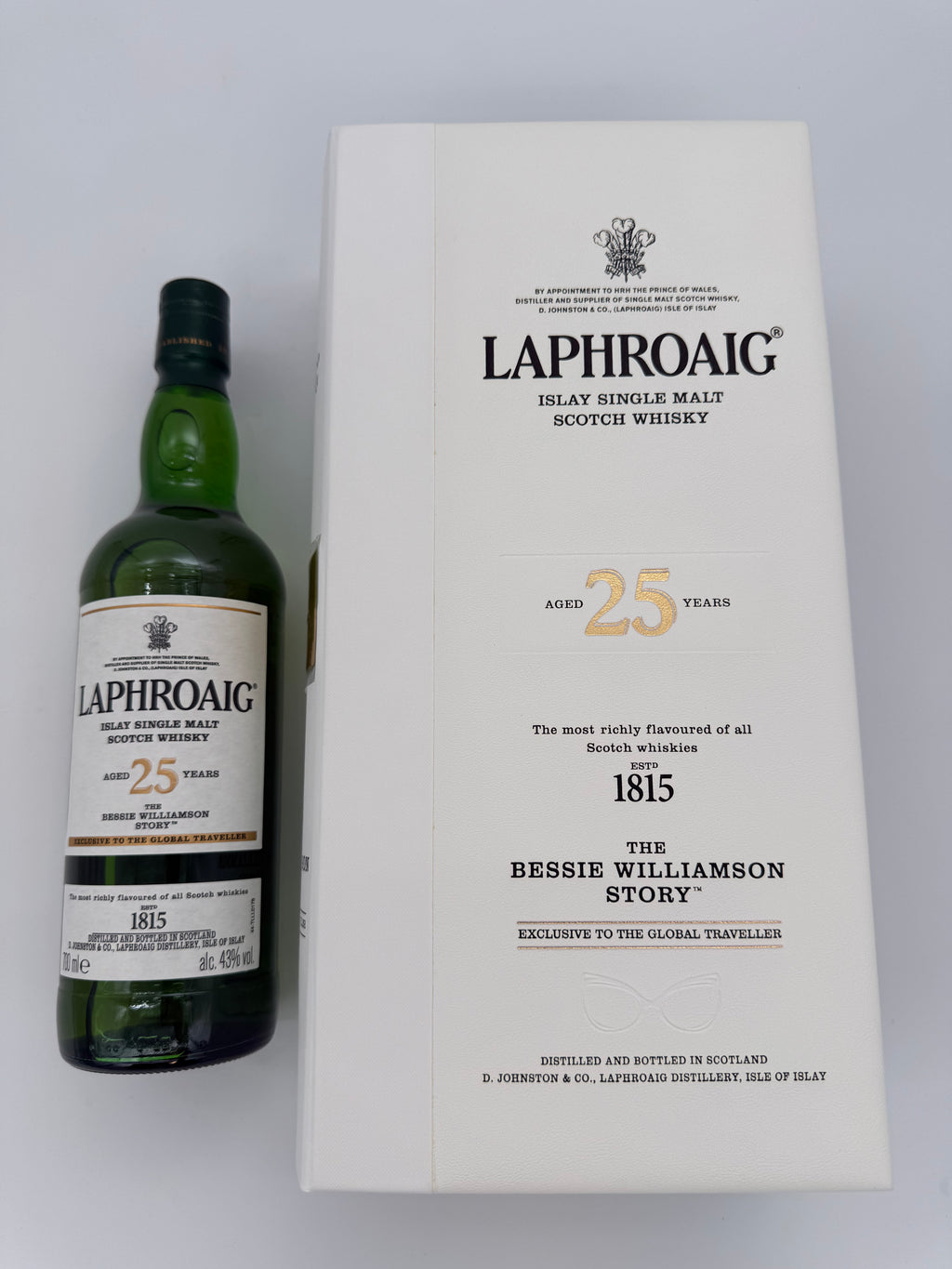 Laphroaig 25 Year Old - The Bessie Williamson Story