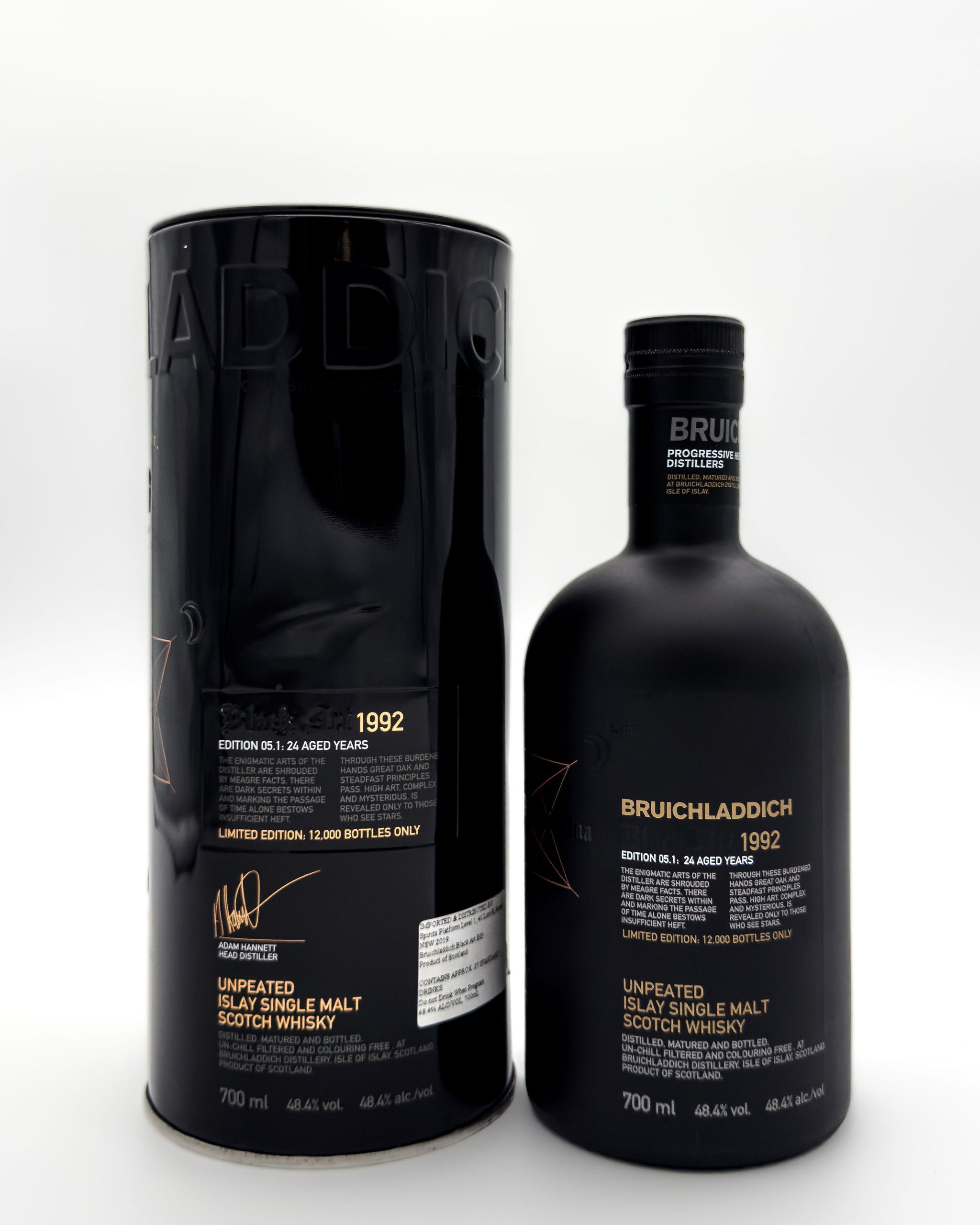 Bruichladdich Black Art 1992 - 24 Year Old Edition 05.1 - 700ml - 48.4% vol.