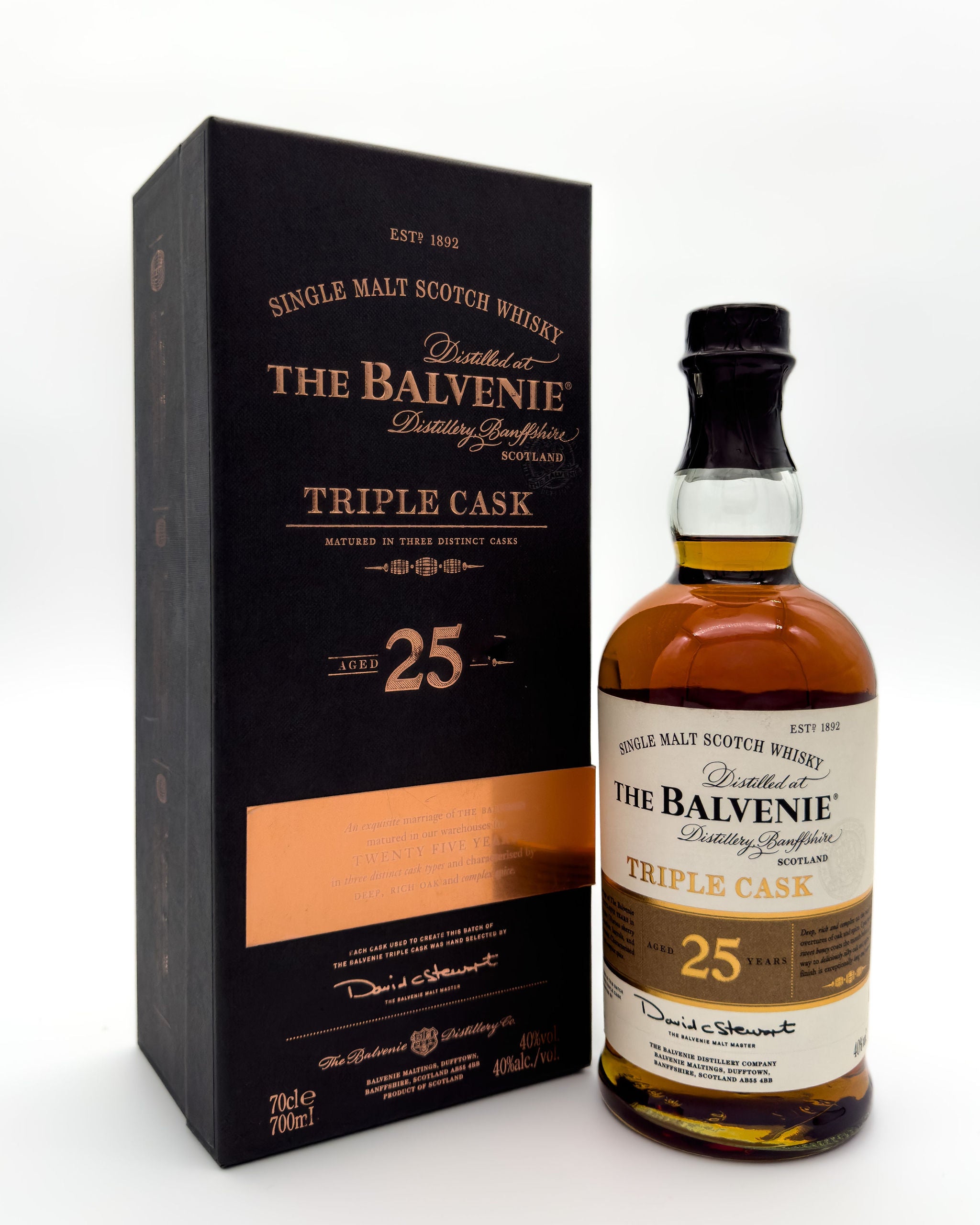 Balvenie Triple Cask 25 Year Old - 700ml - 40% vol.