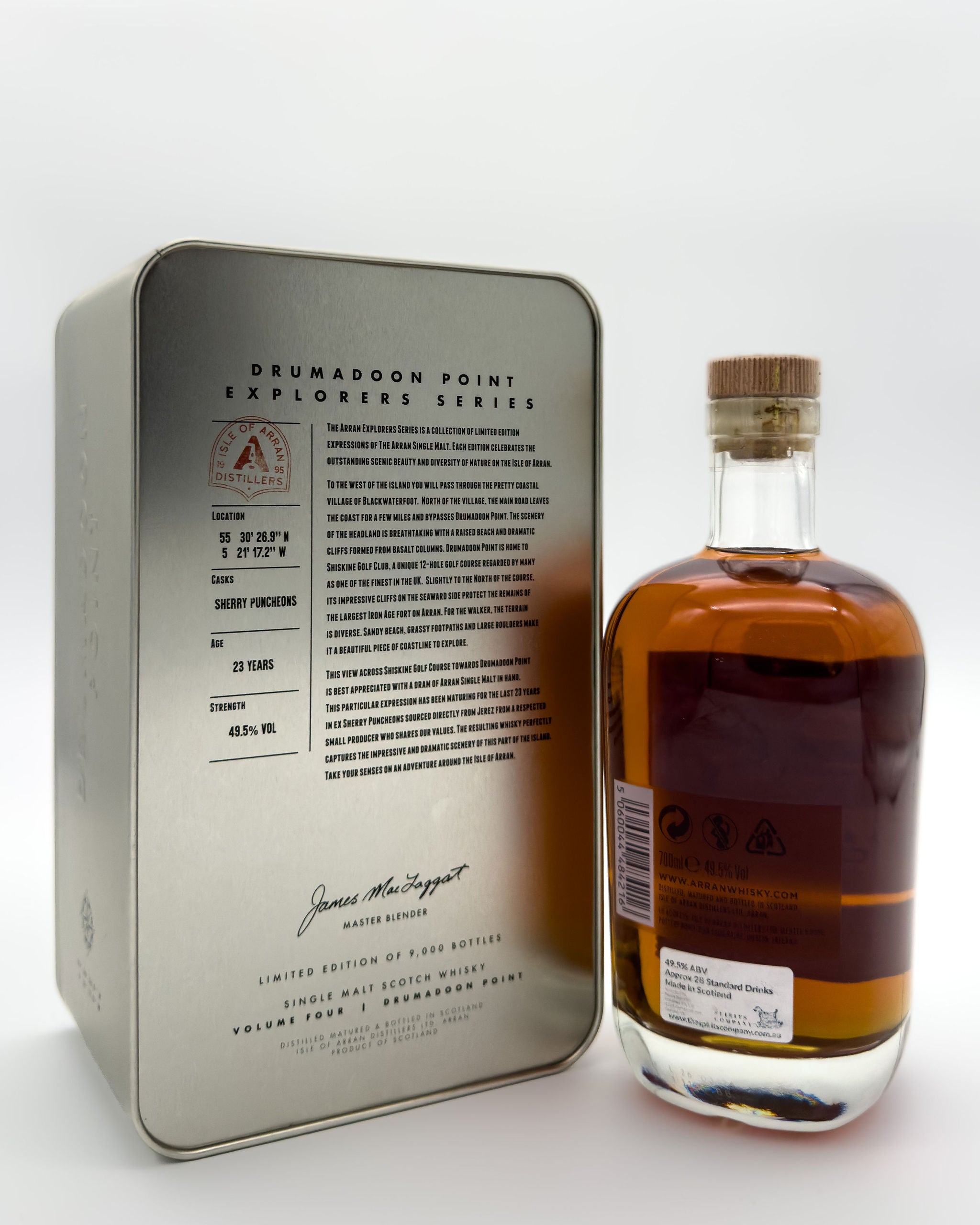 Arran Explorer Series Vol. 4 Drumadoon Point - 23 Year Old - 700ml - 49.5% vol.