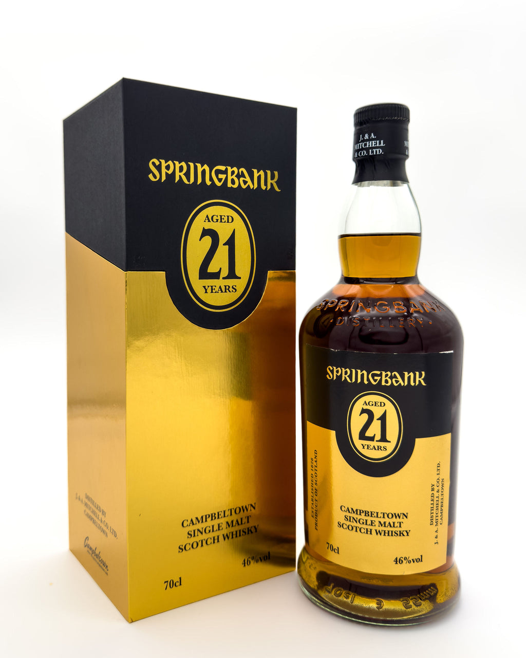 Springbank 21 Year Old 2021 Bottling - 700ml - 46% vol.