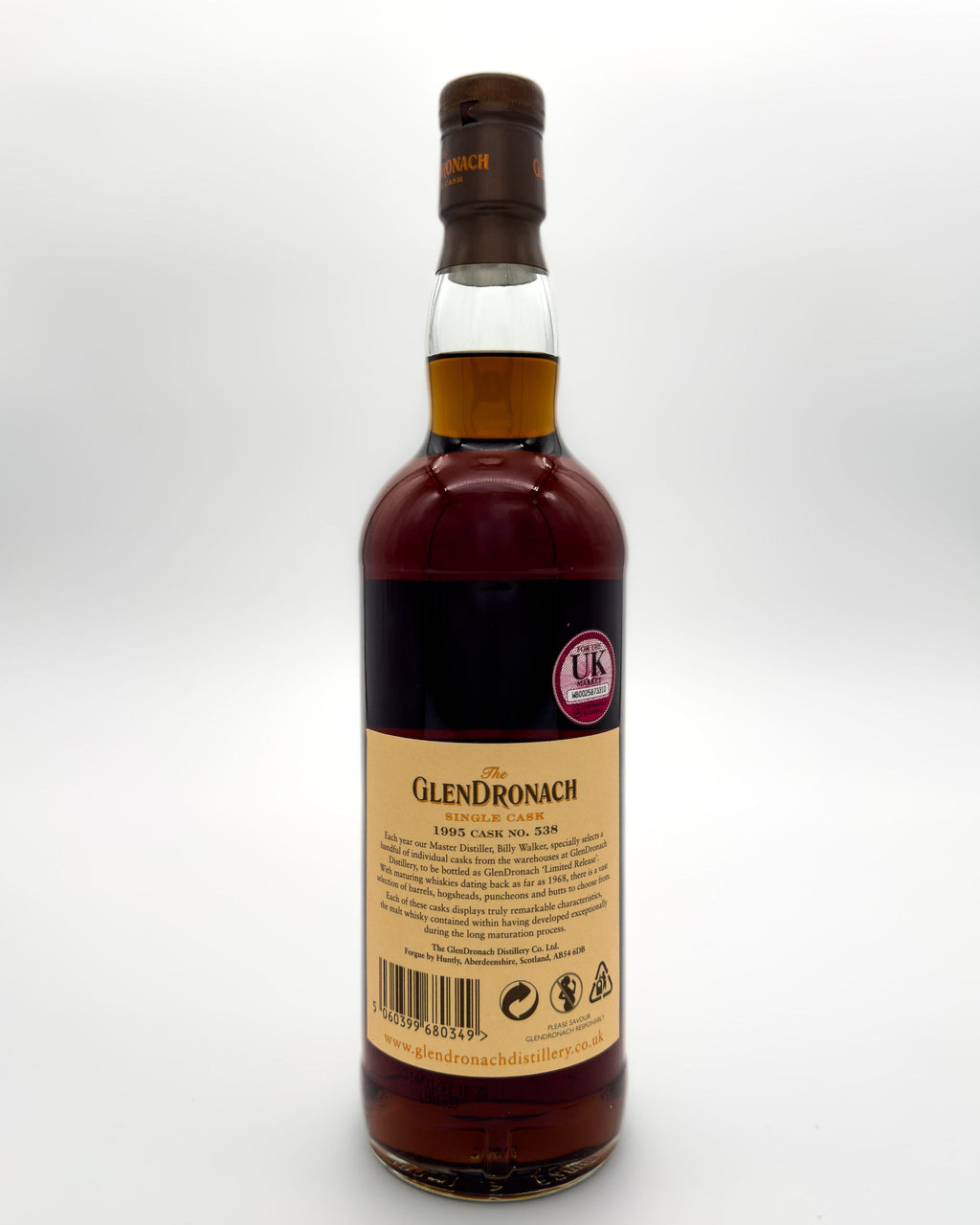 The GlenDronach - 1995 Single Cask - 19 Years - 700ml - 55.0% vol.