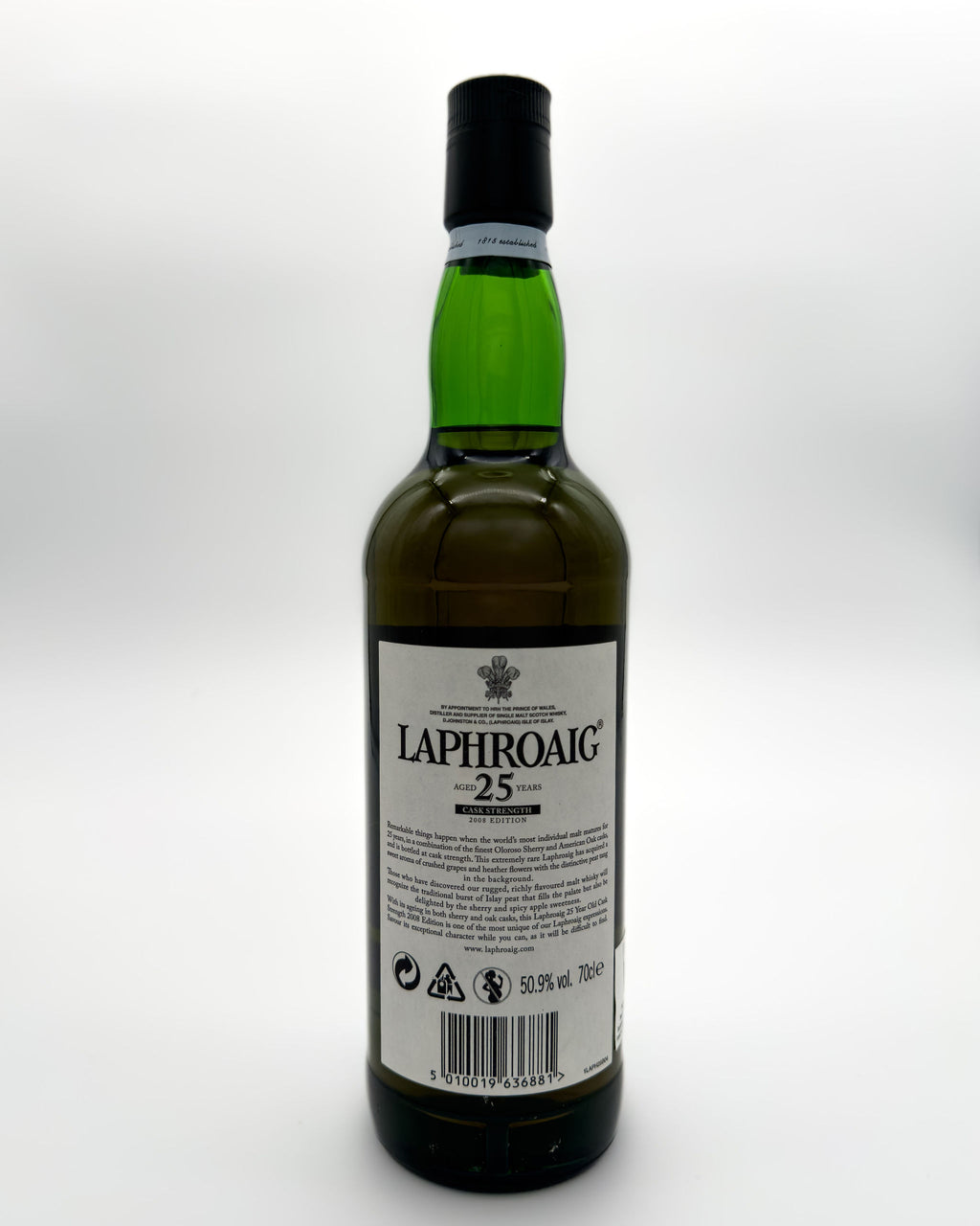 Laphroaig 25 Year Old Cask Strength - 2008 Release