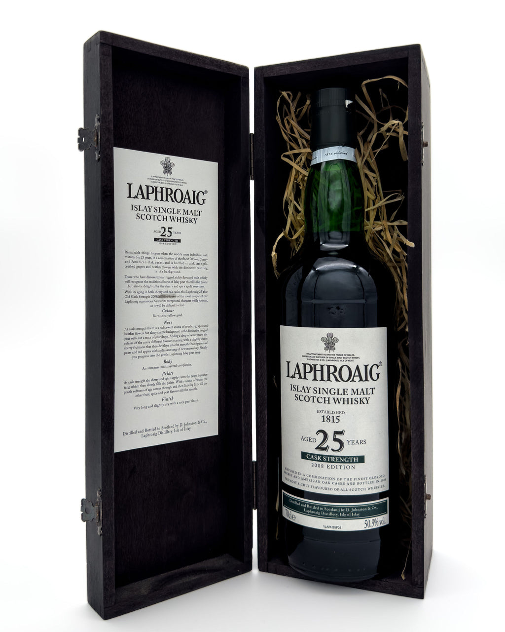 Laphroaig 25 Year Old Cask Strength - 2008 Release