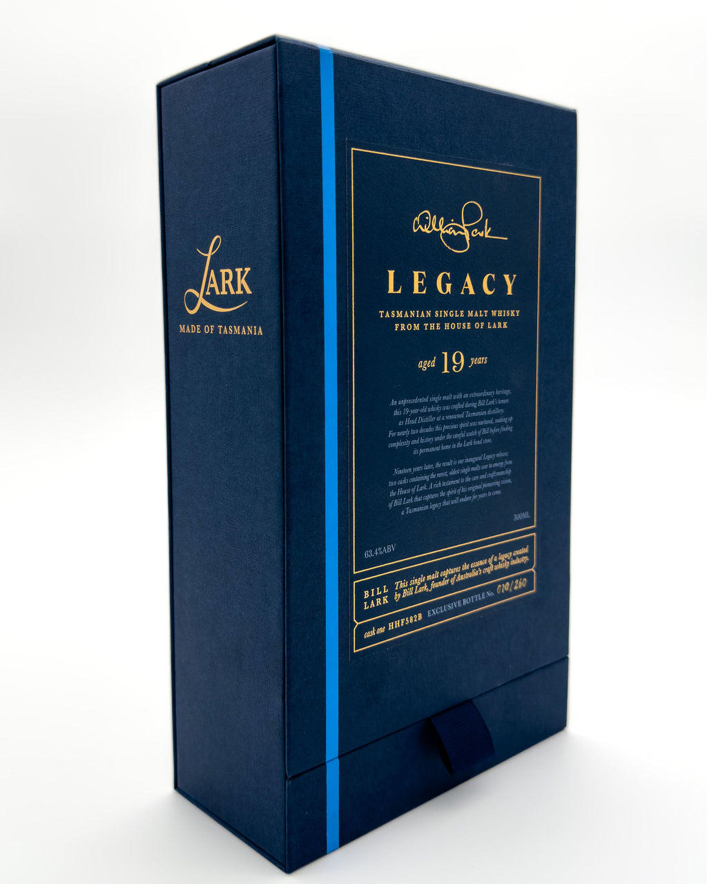 Lark Legacy 19 Year Old Single Cask - Australian Whisky - 700ml - 63.4% vol.